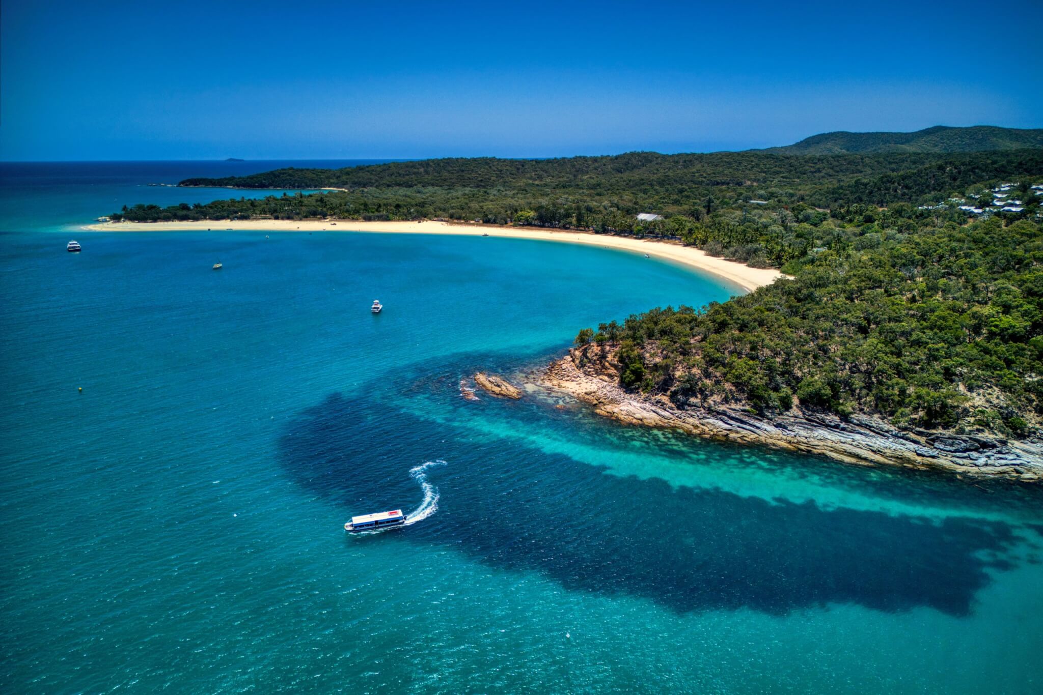 Great Keppel Island, an hour east of Rockhampton